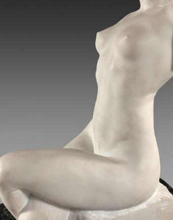 Torse De Femme Assise by 
																			Gleb W Derujinsky